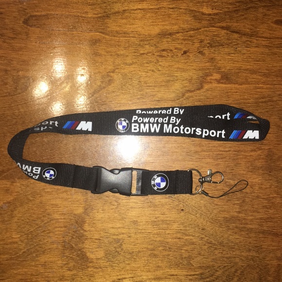 BMW | Accessories | New Bmw Id Badge Holder Lanyard Black White | Poshmark